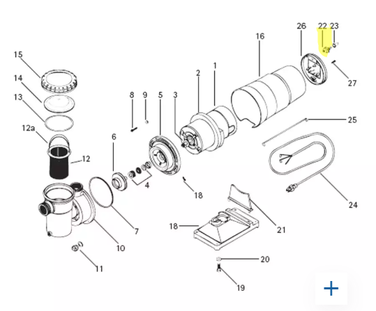 Carvin 1-Piece Rubber Boot And Nut