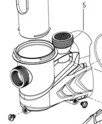 Carvin Strainer Pump Body