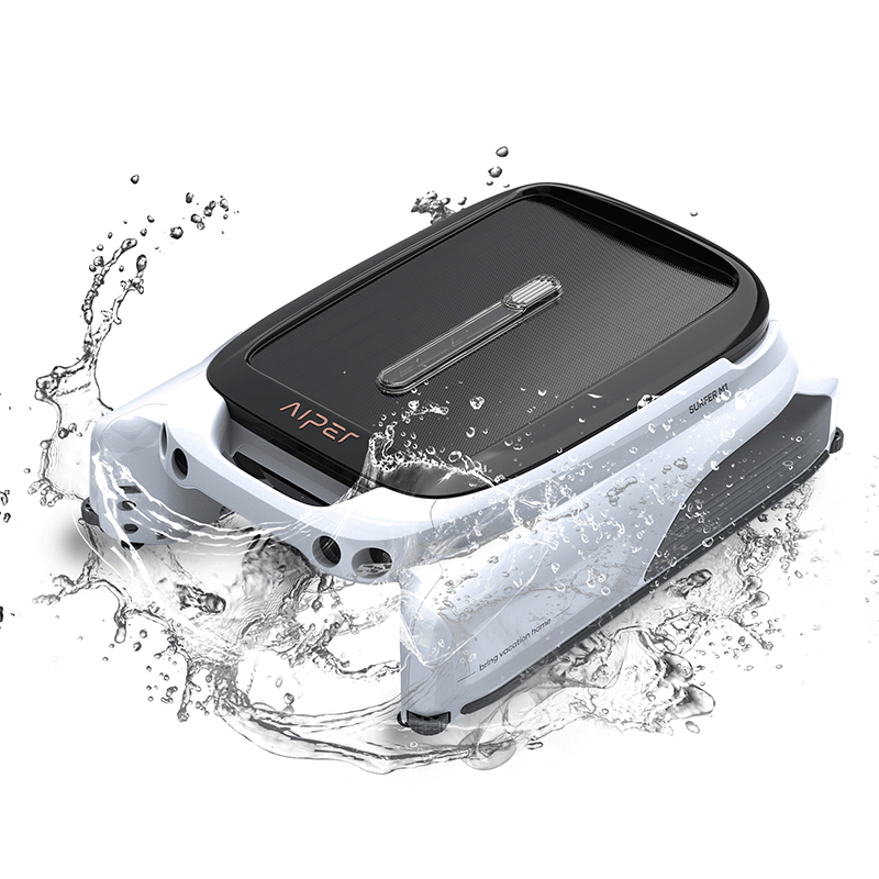 Robot écumeur de surface de piscine à énergie solaire Aiper Surfer M1