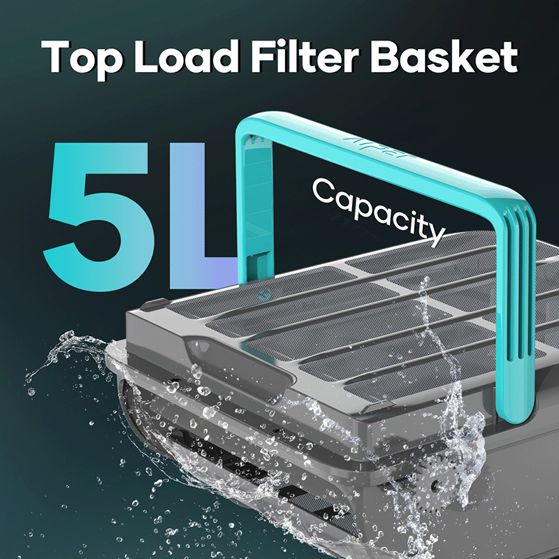 Robot écumeur de surface de piscine à énergie solaire Aiper Surfer M1