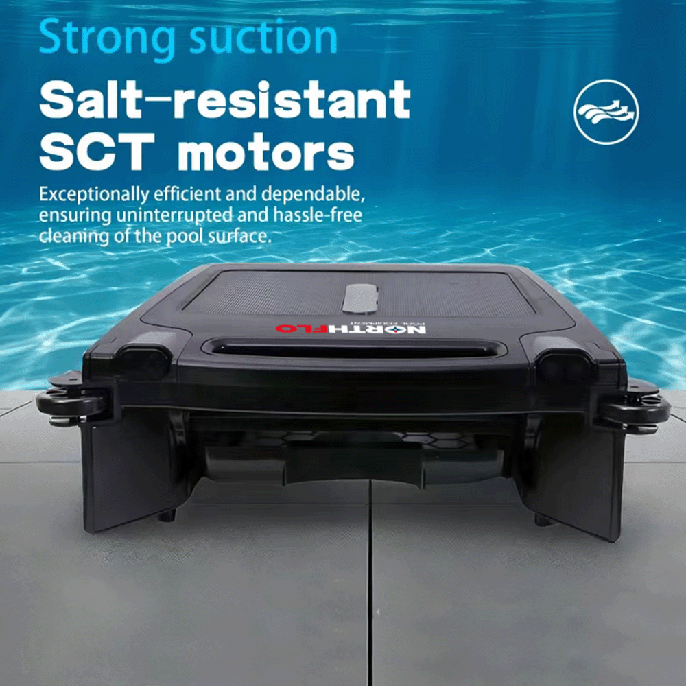 NorthFlo Solar Powered Robotic Pool Surface Skimmer