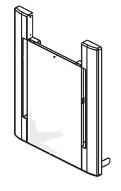 Raypak 013867F - Door 206 Ruud Warmgrey-Kit