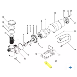 Carvin Hex Cap Screw for Pump Base (Bag of 4)