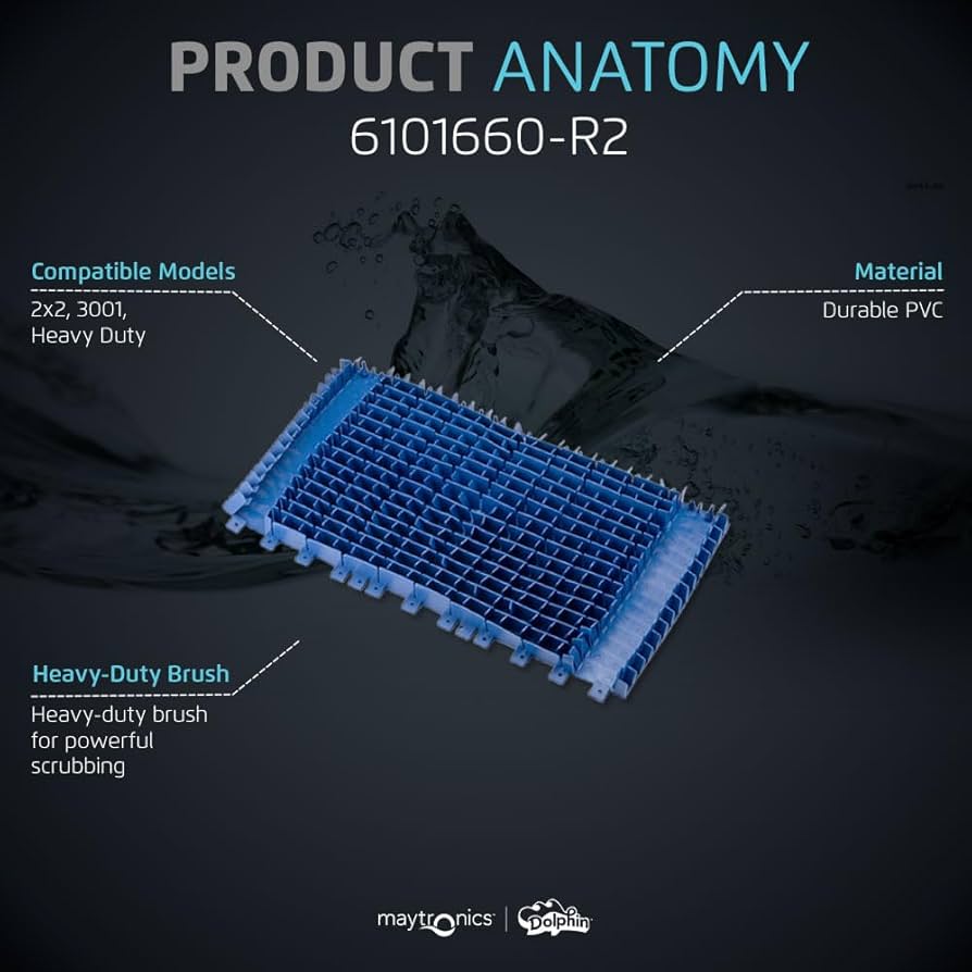 Maytronics Blue Combination Brush