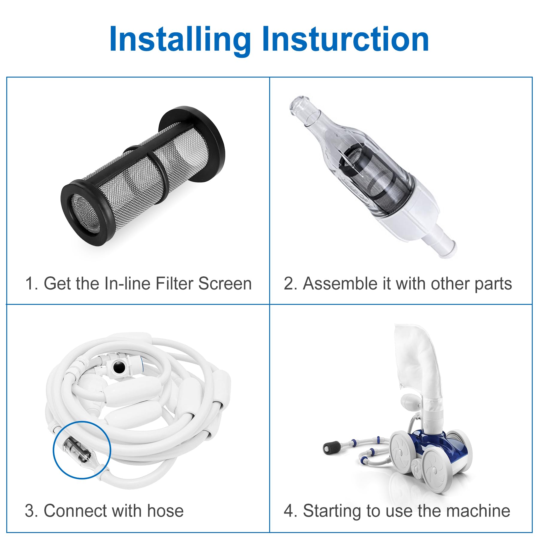 Polaris 48-222 - Screen, In-line Filter