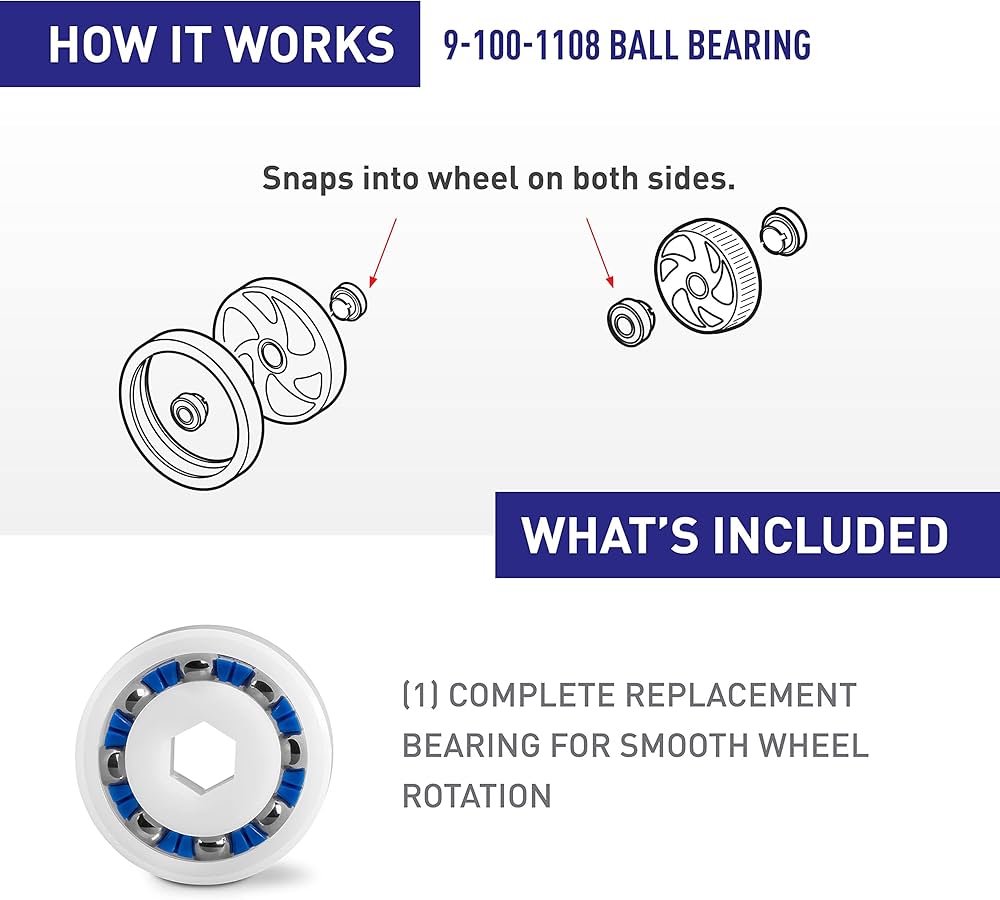 Roulement à billes - Polaris - 9-100-1108