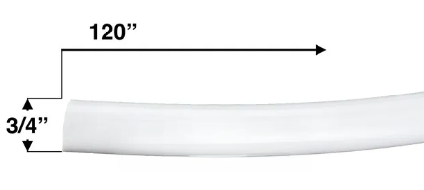 Tuyau d’alimentation, 3 mètres, gris - Polaris D45