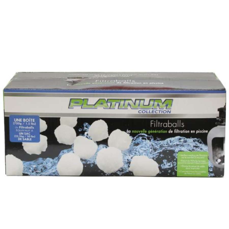 Four Boxes of FiltraBalls Filter Media For Sand Filters (Equivalent to 200 lbs of Sand)