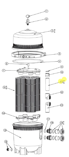 NorthFlo Outlet Pipe for 73119100