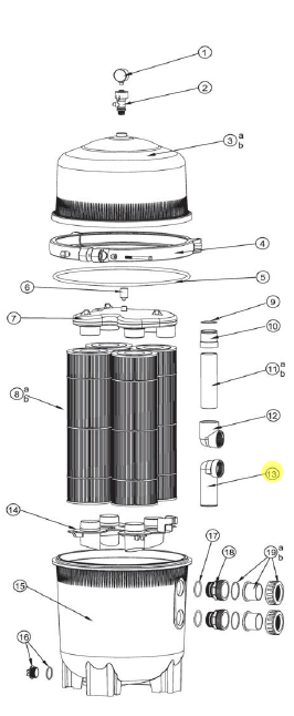 NorthFlo Long Inlet Elbow