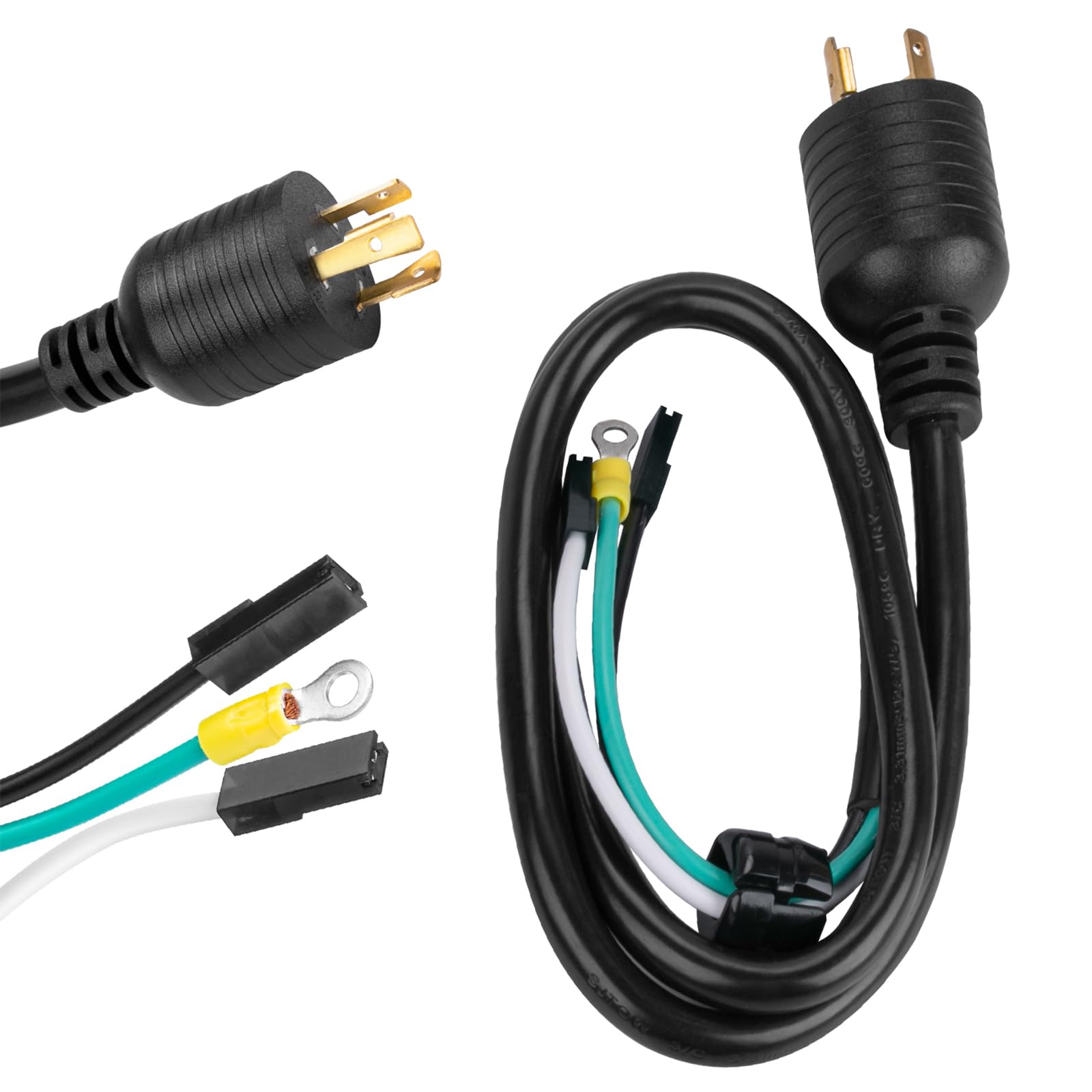 Carvin 23485600R - Cord With Plug 12-3 3' With Out St/Relief