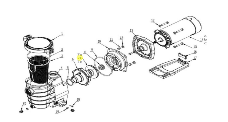 NorthFlo Impeller for 72766