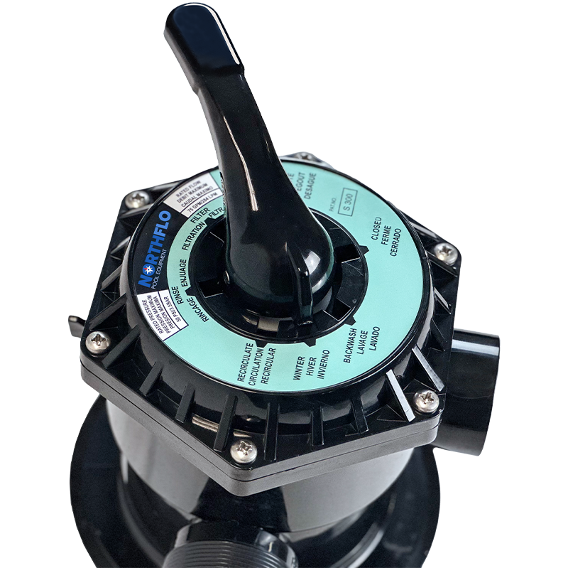 NorthFlo Replacement 6 Way Top Valve Filter Head