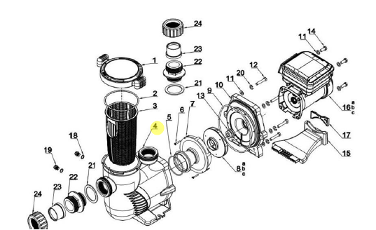 NorthFlo Pump Housing