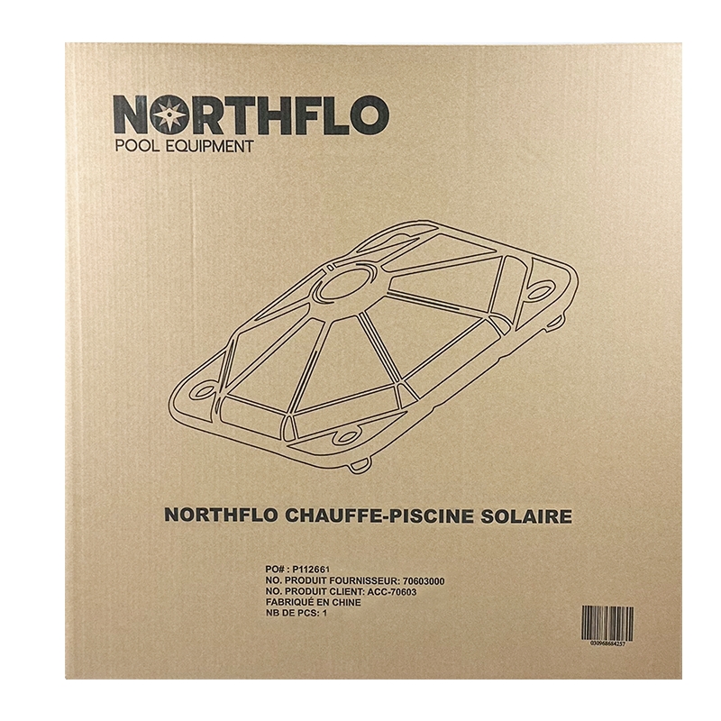 Chauffe-piscine à dôme solaire de 28 pouces