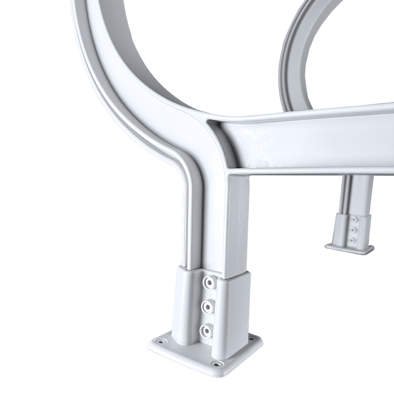 NorthFlo Resin Above Ground Pool Deck Ladder