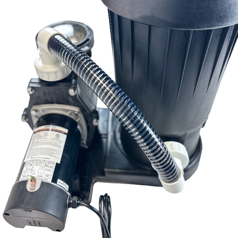 NorthFlo 150 SQ FT Cartridge Filter and 1 HP 2 Speed Above Ground Pump Combo