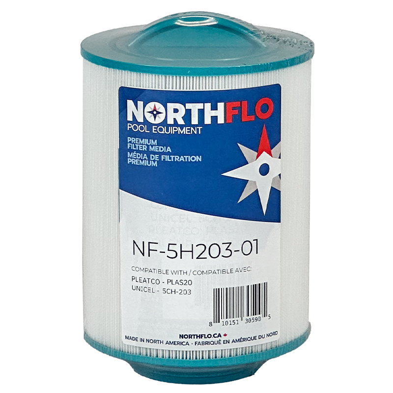 NorthFlo LA Spas Sock Filter Cartridge Element - Replaces PLAS20 - Single Replacement Cartridge Filter