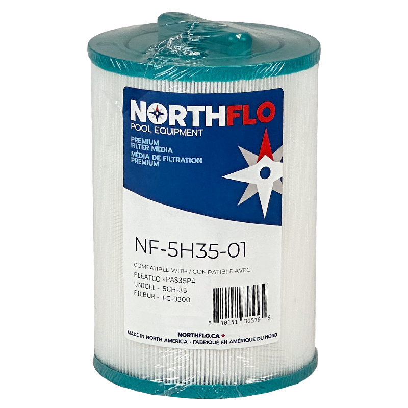 NorthFlo Artesian / Coleman / Hydro Spas / MAAX Cartridge Element - Replaces PAS35P4 - Single Replacement Filter
