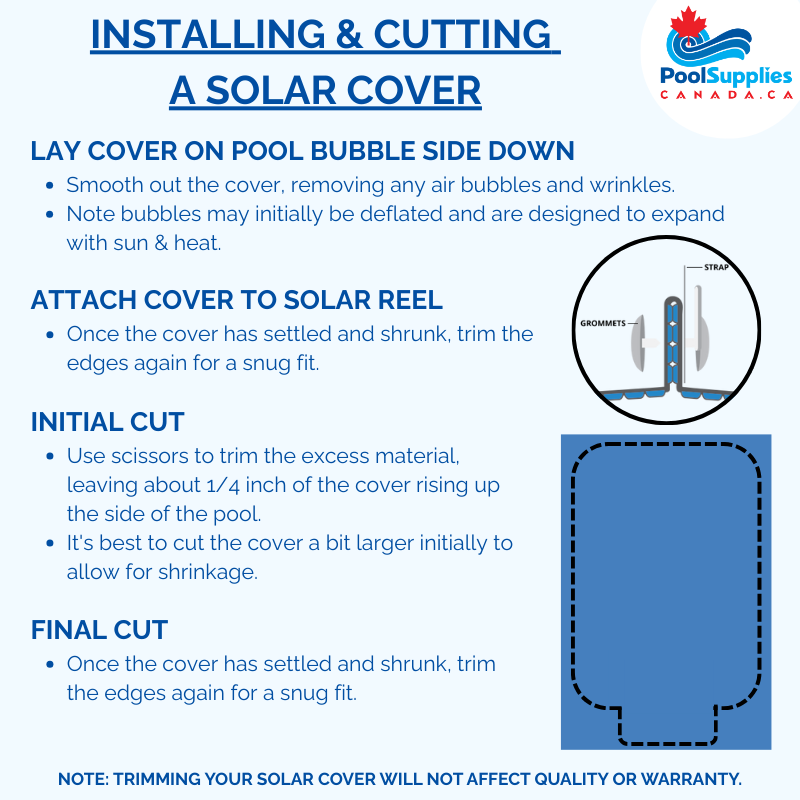 14 x 28 ft Rectangle Thermal Solar Cover 10 mil
