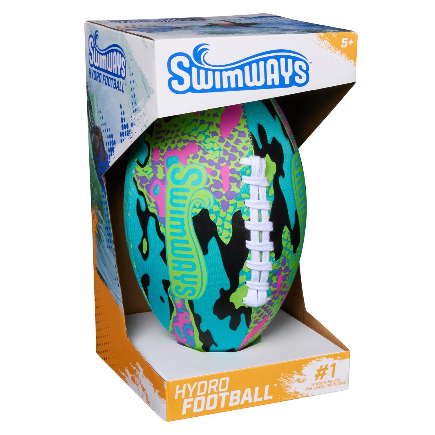 Swimways Hydro Rookie Football (Teal)