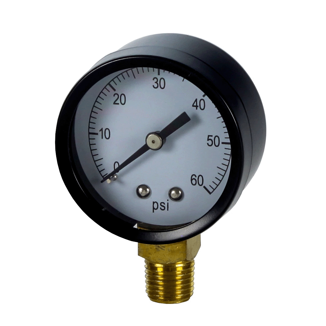 2 in. Pressure Gauge 0-60 PSI