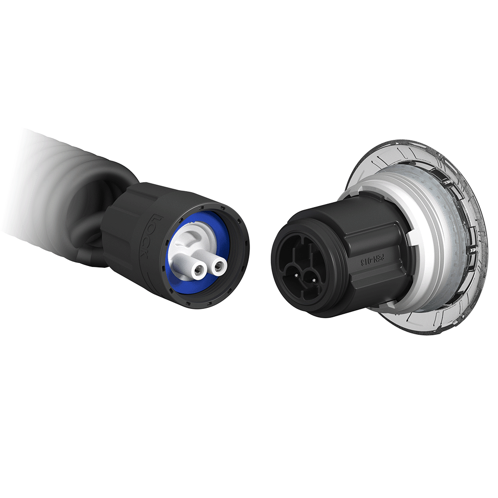 Titan T1 Retro Replacement LED Light Kit for Existing Threaded Style Return Lights (White Trim Rings)