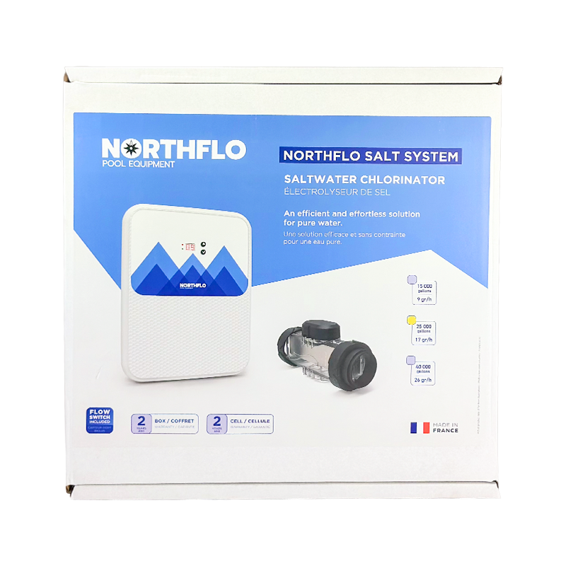 NorthFlo Salt Generator and 40k Gal (151k L) Cell and Testing Pen