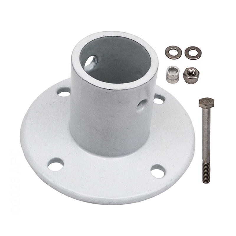 752095000 - 3 Inch Deck-Mounted Aluminum Anchor Flange (One)