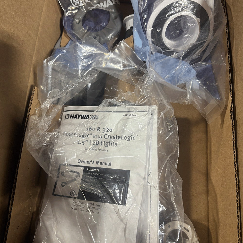 Open Box Hayward Universal ColorLogic Return Light (100 ft Cord)