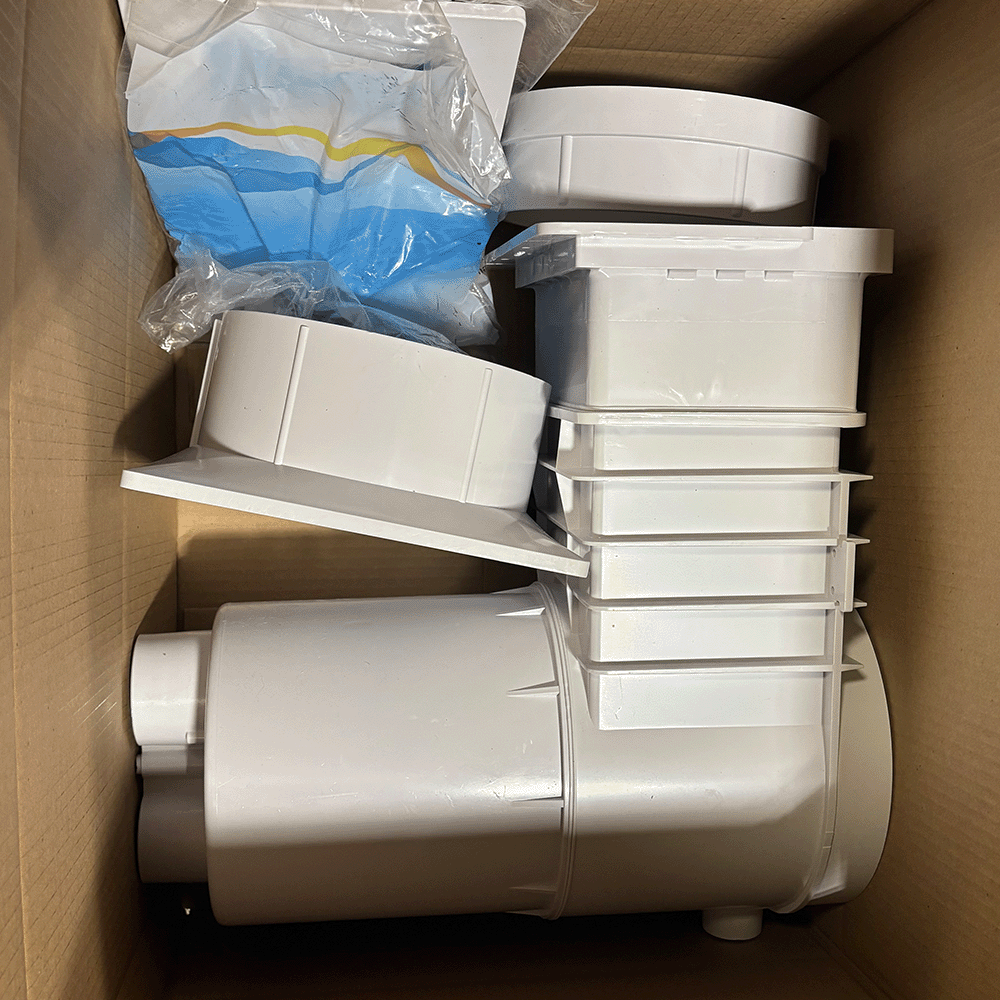 Open Box Hayward SP1084 Inground Skimmer Complete