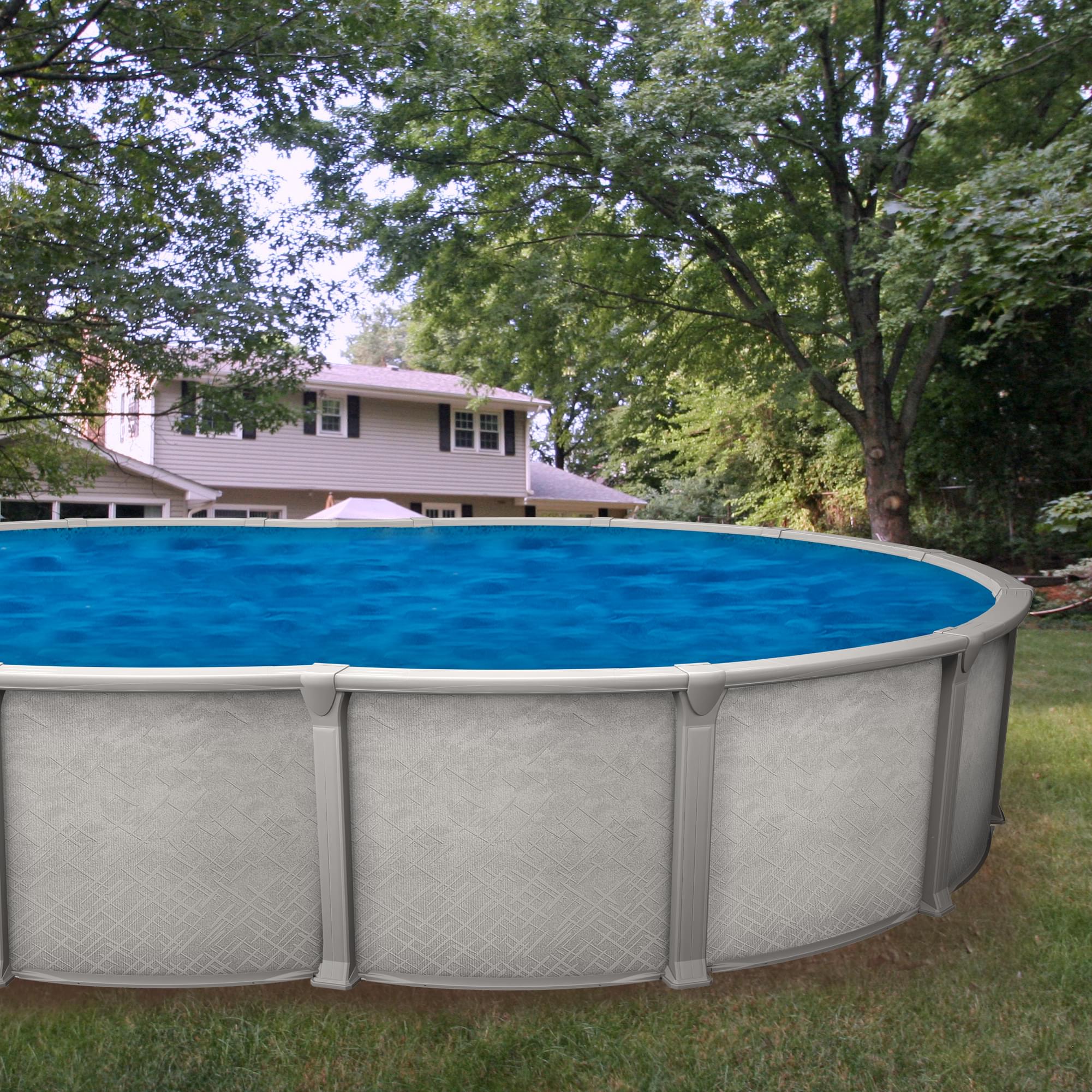 Oval Ress Free Above Ground Pool, Above Ground Pools Oval