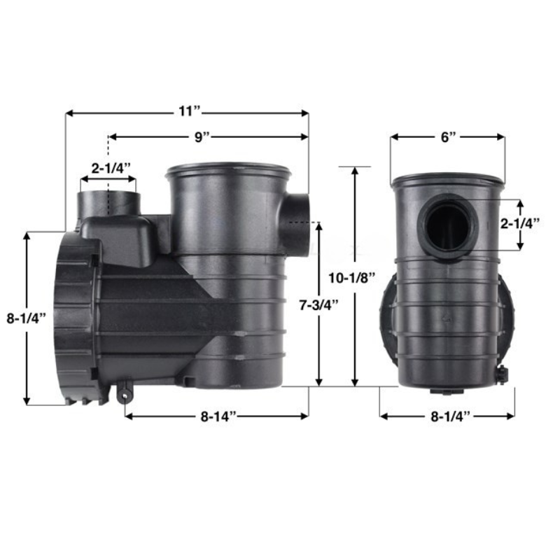 Carvin 16110504R - Strainer Body 2*Npt Cygnet