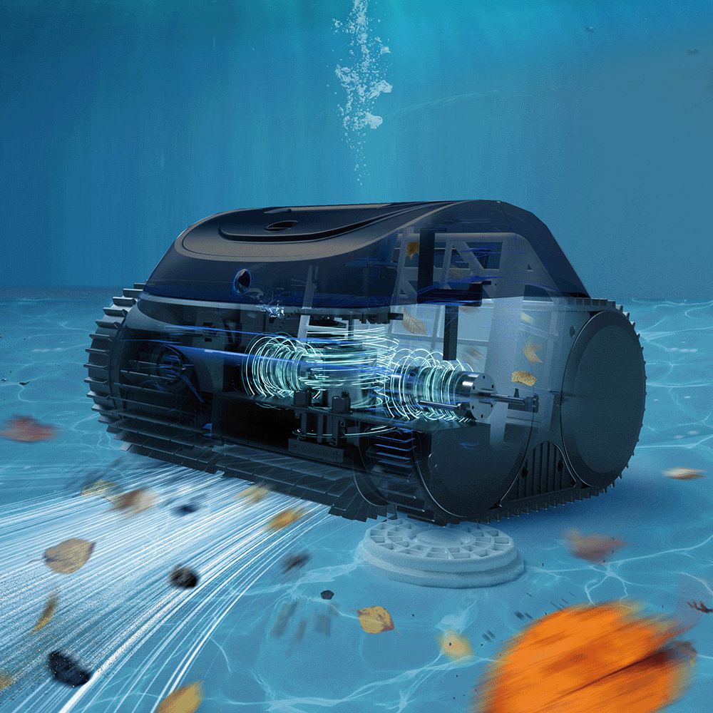 Open Box NorthFlo C1 Cordless Rechargeable Robotic Pool Cleaner