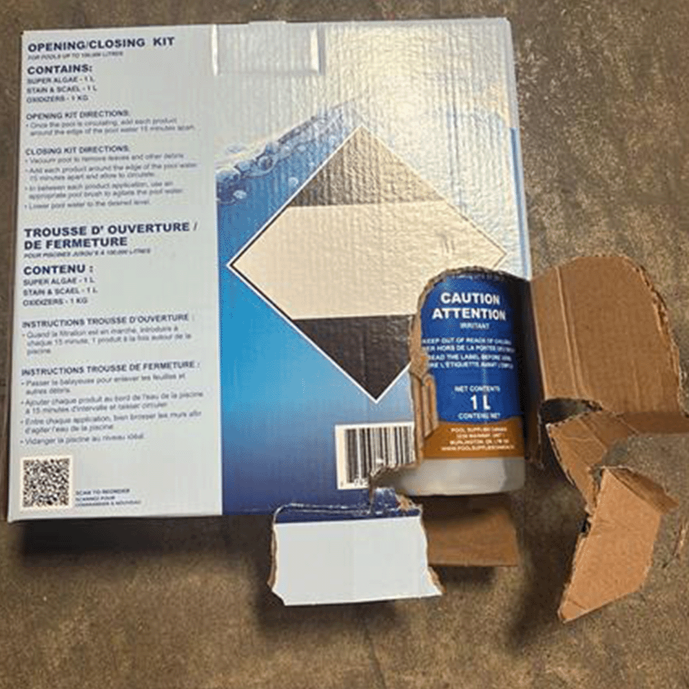 Open Box Premium Chemical Kit (100,000 L) by Pool Supplies Canada