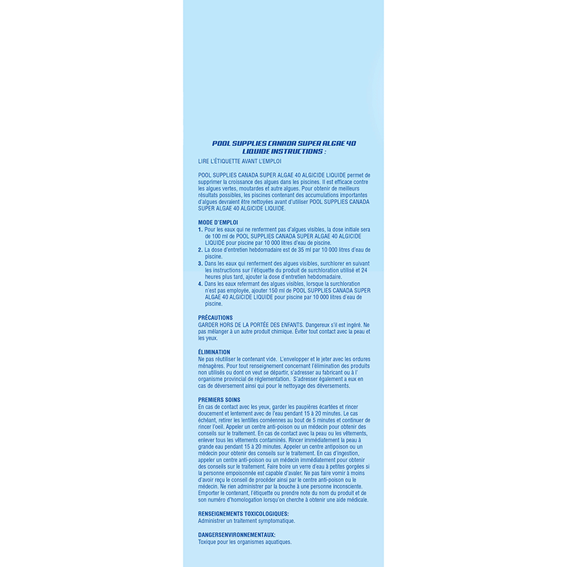 Open Box Premium Chemical Kit (100,000 L) by Pool Supplies Canada