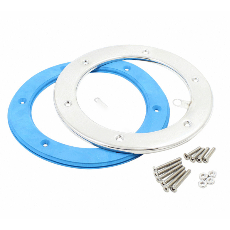 Pentair 05166-0004 - Trim Ring Assembly Small Vinyl Ssw/Gasket 07-581