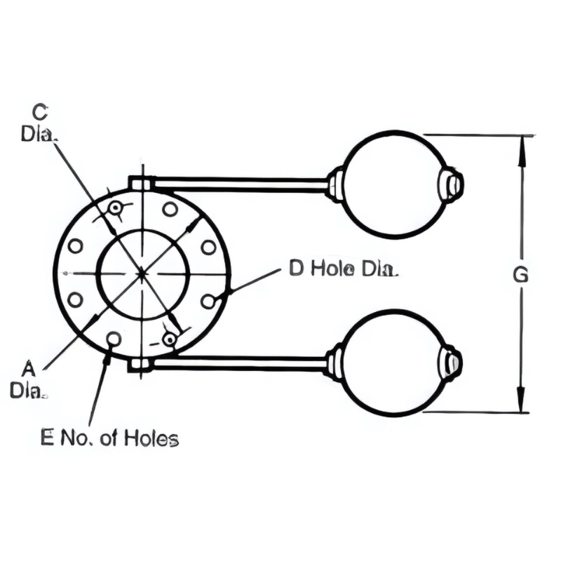 Pentair 13600-0006 - Valve Float 6
