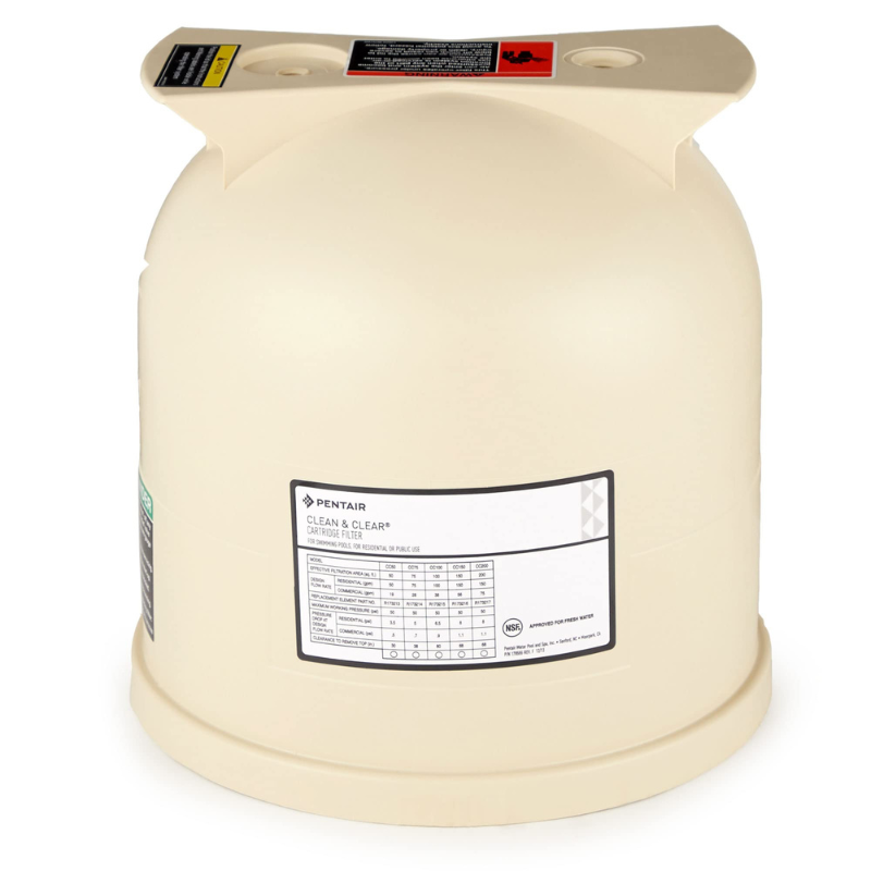 Pentair 178561 - Lid Cnc 75/150/200 Almond