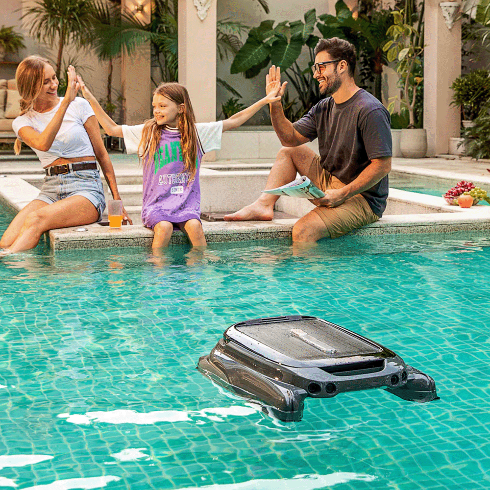 Robot écumeur de surface de piscine à énergie solaire Aiper Surfer S1