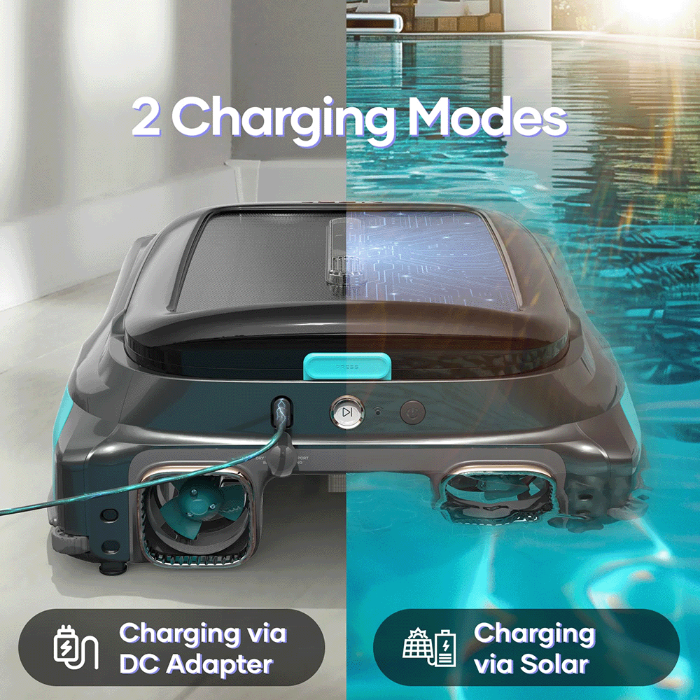 Robot écumeur de surface de piscine à énergie solaire Aiper Surfer S1