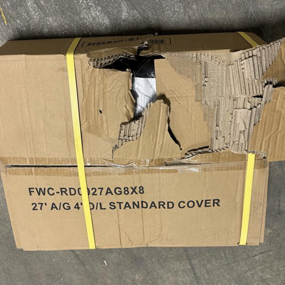 Open Box 27 ft Round Basic Pool Winter Cover