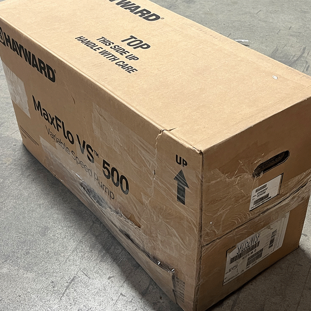 Open Box Pompe MaxFlo VS™ 500 de Hayward pour piscine creusée à vitesse variable de 230 V