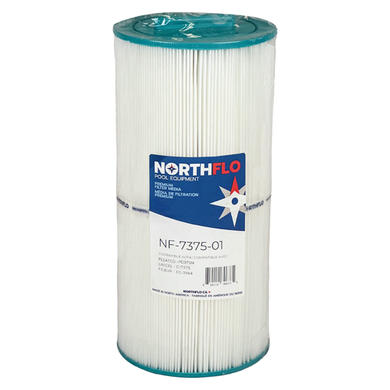 NorthFlo Caldera Spas 75 Cartridge Element - Replaces PCD75N - Single Replacement Cartridge Filter