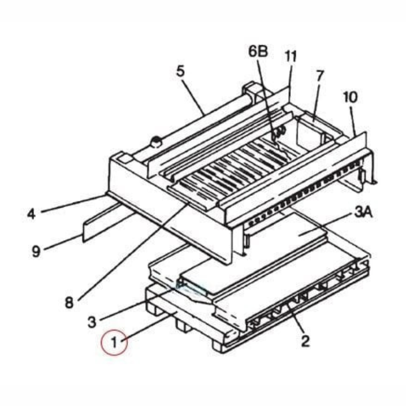 Pentair 20067206 - Weldment Assembly Base 4500I/4050E