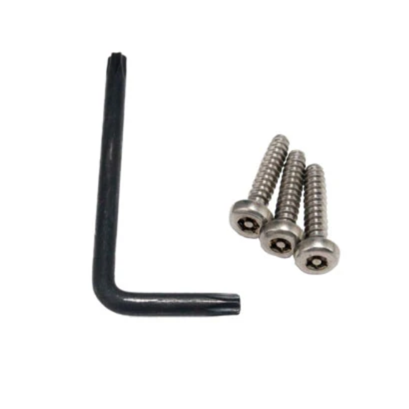 Paramount SDX Drain Cover with Screws for Vinyl and Fiberglass - Dark Grey