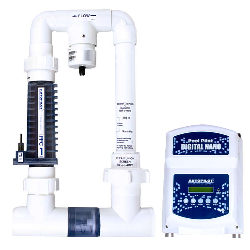 Générateur de sel numérique Nano 110V Pool Pilot avec collecteur PPC1