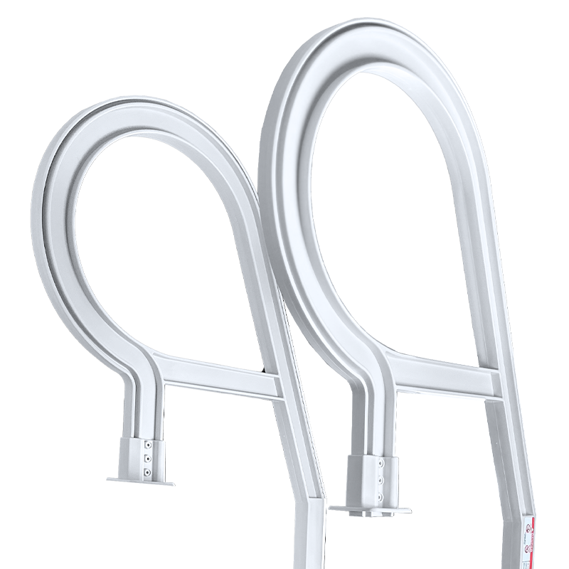 Open Box NorthFlo Resin Above Ground Pool Deck Ladder