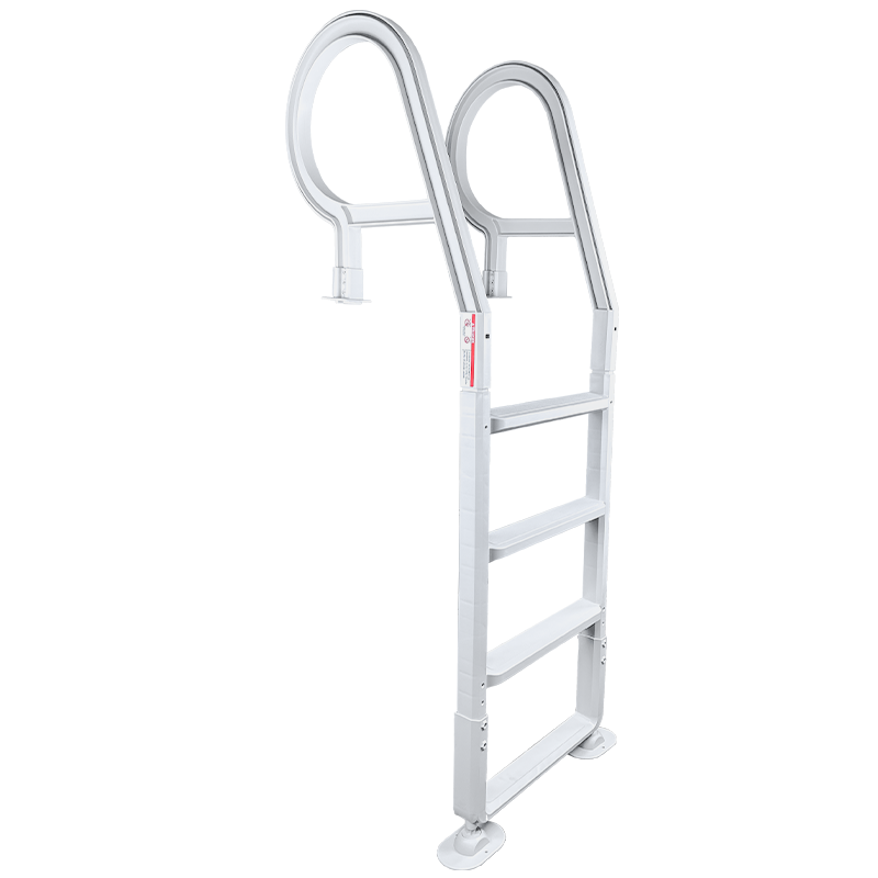 Open Box NorthFlo Resin Above Ground Pool Deck Ladder