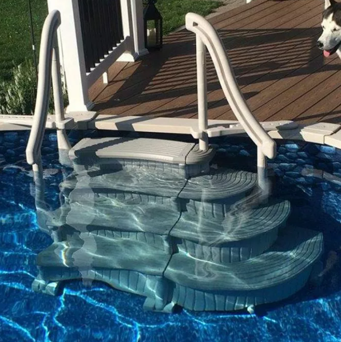 Marche Additionnel pour les Marches Confer pour les Piscines Hors Terre